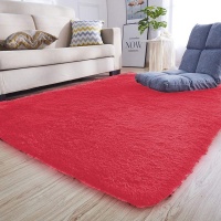 140 x 180cm Plush Fluffy Carpet - Shaggy & Foldable Rugs Photo