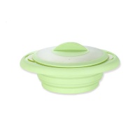 Multi-Function Collapsible Silicone Steamer Cooker and Colander Insert Photo