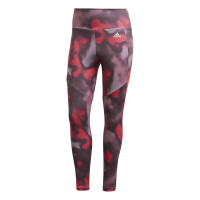 adidas Women's Designed To Move Allover Print 7/8 Training Tights - Pink Photo