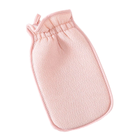The Great Skin Co Luxury DEEP EXFOLIATING Face & Body Mitt PINK.Korean Style.Large.Super Soft Photo