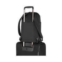 Paklite Victoria Compact Business Backpack - Black Photo