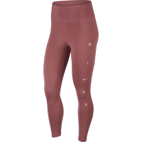 Nike Women's One 7/8 Graphic Tights - Red Photo