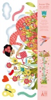 Djeco Height Chart - Young Girl in the Garden Photo