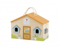 Viga - Pet Vet Care Hospital Play Set in a Carry Case Photo