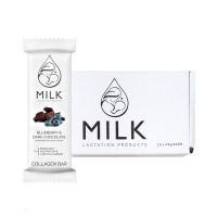Milk Lactation Products Blueberry & Dark Chocolate Collagen Bar - 15x Pack Photo