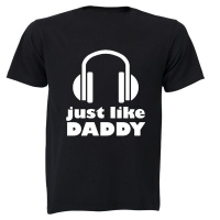 Just Like Daddy - DJ - Kids T-Shirt Photo