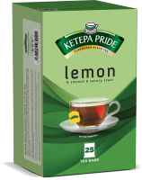 Ketepa Tea Ketepa Pride - Tagged & Enveloped - Lemon Flavoured Tea Bags 25’s Photo