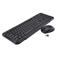 Tuff Luv Tuff-Luv Wireless Bluetooth keyboard & Mouse Full 104 keys - Black Photo
