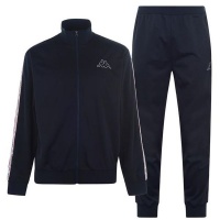 Kappa Mens Poly Tracksuit - Navy [Parallel Import] Photo