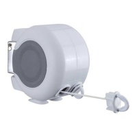 Dual Retractable Wall Mounted Washing Clothes Line - 28m Hanging Space Photo