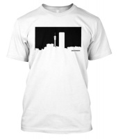 Jozi Street White T-shirt - Black Photo