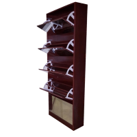 Castello Full Length Mirrored Shoe Cabinet Photo