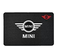 OQ Car Dashboard Silicone Mat with Car Logo - MINI Photo