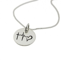 Faith Hope and Love Sterling Silver Necklace Photo