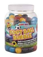 Gum-Bo Ballz Jar - Football Bubble 2 X 925 g Photo