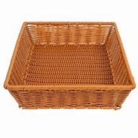 Get Melamine GET-Melamine Poly weave Rectangular Basket 55 x 35cm Photo