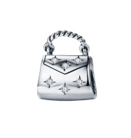 Lucid 925 Silver Charm - Handbag Pendant - For Charm Bracelet Photo