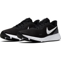Nike Men's Revolution 5 Running Shoes - Black/White Photo
