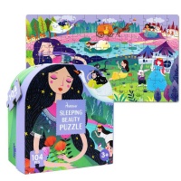 Mideer Sleeping Beauty Puzzle Box: 104 Pieces Photo
