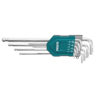 Total Tools 9 Piece Industrial Ball Point Hex Key Photo