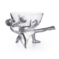Carrol Boyes Glass Bowl & Stand - All Dressed Up Photo