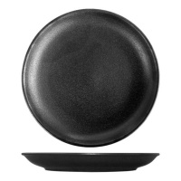 MENU by STB Sublime Tempest 19 5CM Black Coupe Plate - 6 Pack Photo