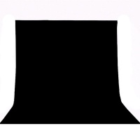 3x6m Ins photo Selfie background cloth-Black Photo