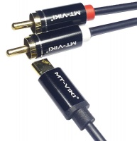 MT ViKI MT-ViKI TA03 USB-C To 2 x RCA Adapter Cable Photo