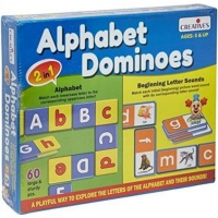 Creatives - Alphabet Dominoes - Explore and Learn the letters of the Alphabet and their Sounds Photo
