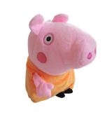 Peppa Pig - Mummy Pig Plush Snuggle Teddy - 20cm Length Photo