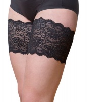 Bandelettes Dolce Black - Anti-Chafing Thigh Bands Photo