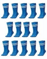 RONEX Soccer Socks - Set of 14 Pairs - Royal/White Photo