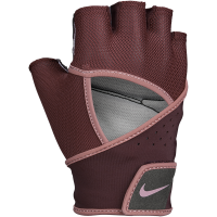 Nike Women's Gym Premium Fitness Gloves - Dark Beetroot/Grey Photo