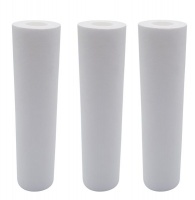Water Time 10" Poly Prop PP Sediment Water Filter Cartridge - Set of 3 Photo