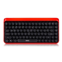 Remax XII-K101 Wireless Keyboard - Black/Red Photo
