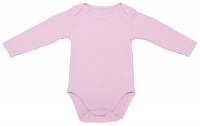 PepperST Long Sleeve Baby Grow - Pink Photo