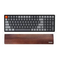 Keychron K4 Walnut Wood Keyboard Palm Rest - Brown Photo