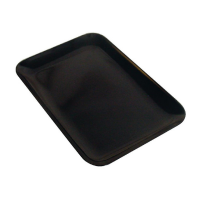 Cater Care Rectangular Plastic Tray - Black Photo
