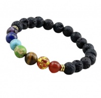 7 Chakra Healing Reiki Bracelet by SilverCity Accessories Photo