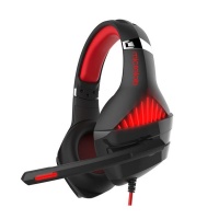MICROLAB G6 Pro Gaming Headset Microphone-Black/Red Photo