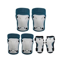 Adjustable Sports Protective Gear Guards Kit for Kids - Pack of 6 Photo