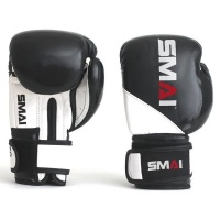 SMAI Boxing Gloves - Black/White Photo