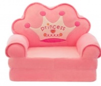 Princess Sleeper Couch - Pink Photo
