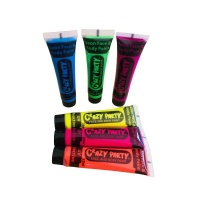 Dress Up Face & Body Paint Neon 25ml Assorted Colours Photo