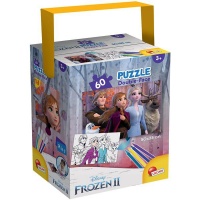Disney Frozen Disney 2in1 Frozen 2 Puzzle in Carry Box Photo