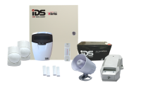 IDS X64 64 Wired Zones Alarm Kit Components Photo