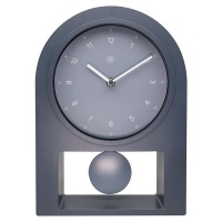NeXtime 30cm Plastic "Swing Table" Table/Shelf Clock - Chique Grey Photo