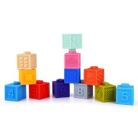 Time2Play Baby Soft Stack Squeeze Blocks Numbers Photo