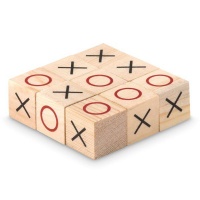 Tic Tac Toe Wooden Puzzle Game Photo