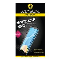 Body Glove Oppo A15 Tempered Glass Screenguard - Black Photo